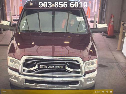 Delmonico Red Pearlcoat 2017 RAM 2500 Longhorn