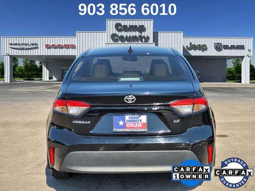 Midnight Black Metallic 2024 Toyota Corolla LE