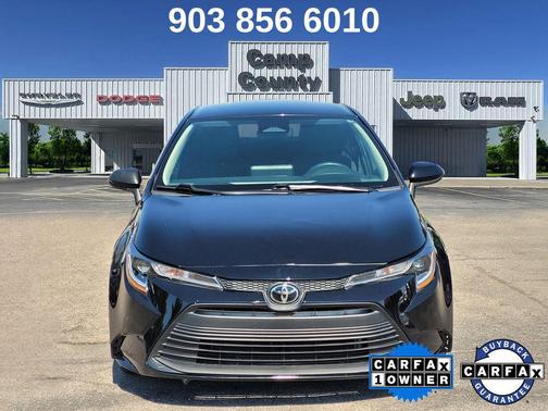 Midnight Black Metallic 2024 Toyota Corolla LE