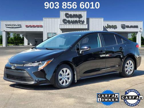 Midnight Black Metallic 2024 Toyota Corolla LE