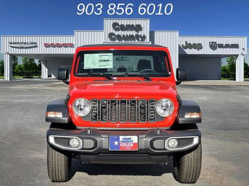 Firecracker Red Clearcoat 2026 Jeep Gladiator Sport