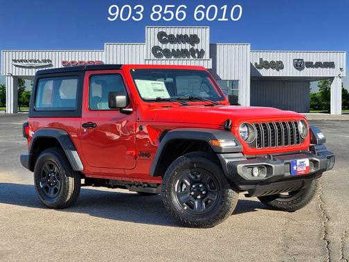 Firecracker Red Clearcoat 2026 Jeep Wrangler Sport