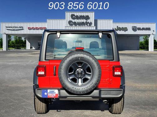 Firecracker Red Clearcoat 2026 Jeep Wrangler Sport