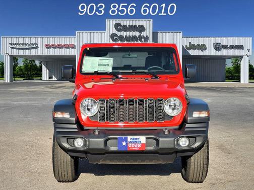 Firecracker Red Clearcoat 2026 Jeep Wrangler Sport