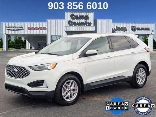 Oxford White 2024 Ford Edge SEL