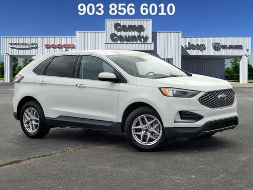 Oxford White 2024 Ford Edge SEL