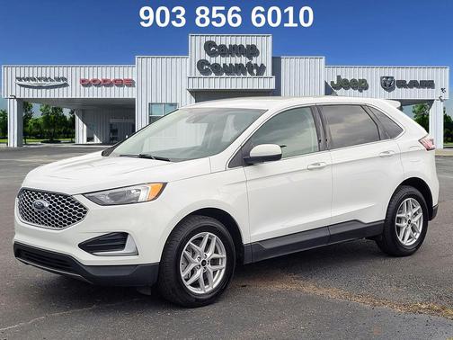 Oxford White 2024 Ford Edge SEL