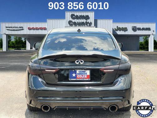 Black Obsidian 2023 INFINITI Q50 3.0t SENSORY