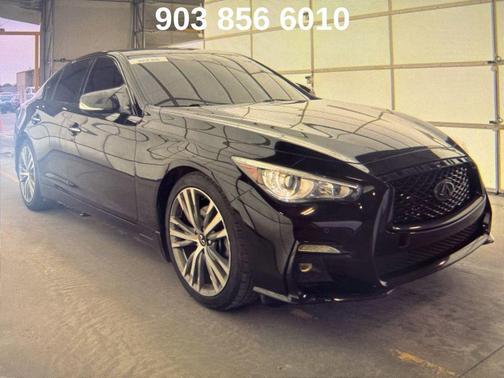 Black Obsidian 2023 INFINITI Q50 3.0t SENSORY