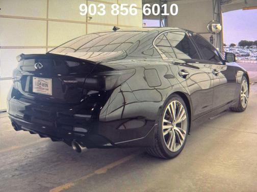 Black Obsidian 2023 INFINITI Q50 3.0t SENSORY