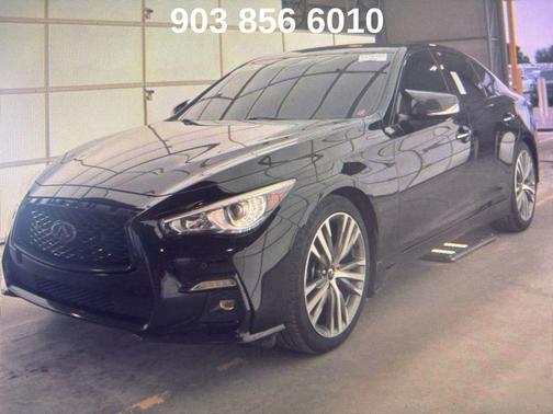 Black Obsidian 2023 INFINITI Q50 3.0t SENSORY