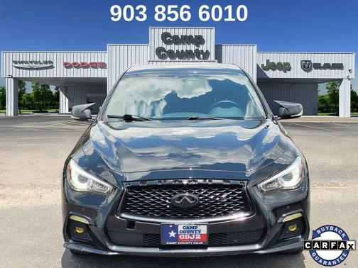 Black Obsidian 2023 INFINITI Q50 3.0t SENSORY