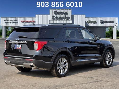 Agate Black Metallic 2021 Ford Explorer Limited