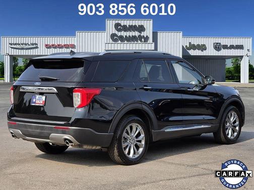 Agate Black Metallic 2021 Ford Explorer Limited