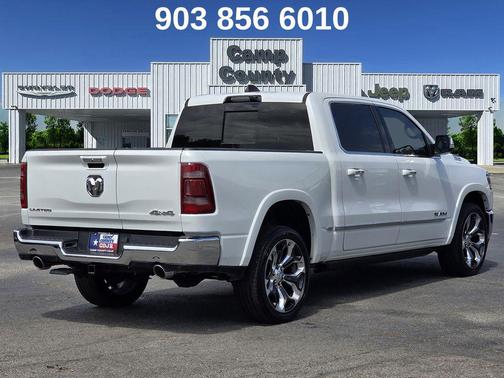 Ivory White Tri-Coat Pearlcoat 2022 RAM 1500 Limited