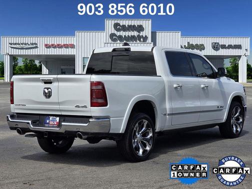 Ivory White Tri-Coat Pearlcoat 2022 RAM 1500 Limited
