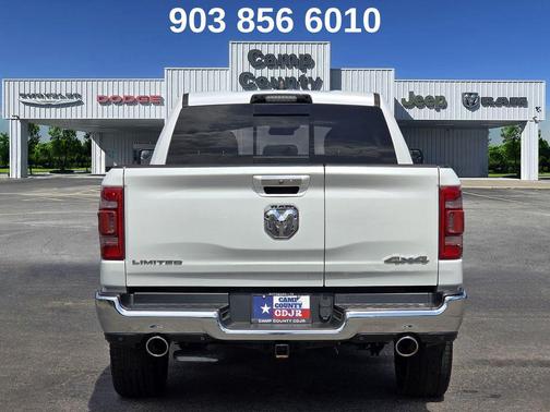 Ivory White Tri-Coat Pearlcoat 2022 RAM 1500 Limited