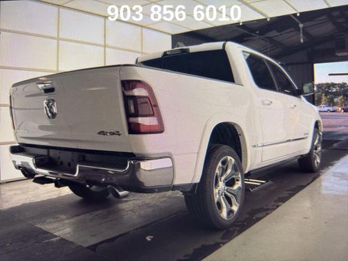 Ivory White Tri-Coat Pearlcoat 2022 RAM 1500 Limited