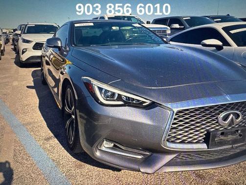 Graphite Shadow 2018 INFINITI Q60 3.0T LUXE