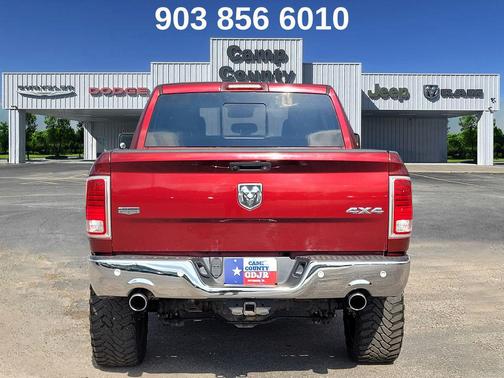 Delmonico Red Pearlcoat 2017 RAM 1500 Laramie