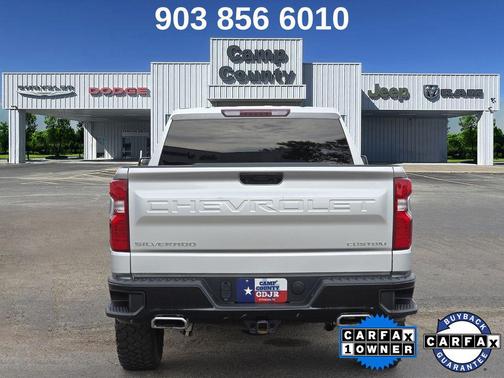 Silver Ice Metallic 2022 Chevrolet Silverado 1500 Custom Trail Boss