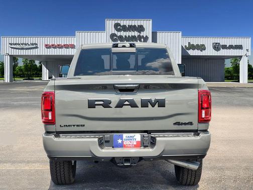 Ceramic Gray Clearcoat 2026 RAM 3500 Limited Mega Cab 4x4 6'4' Box