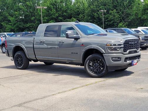 Ceramic Gray Clearcoat 2026 RAM 3500 Limited Mega Cab 4x4 6'4' Box