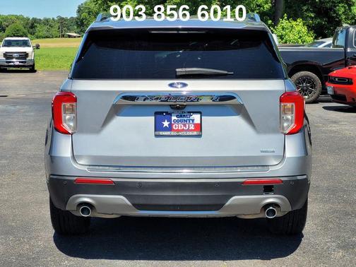 Silver Metallic 2021 Ford Explorer Limited