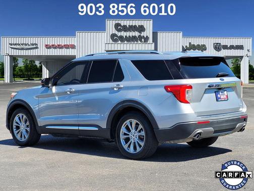 Silver Metallic 2021 Ford Explorer Limited