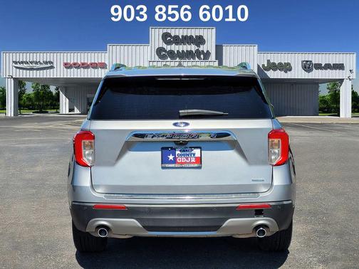 Silver Metallic 2021 Ford Explorer Limited