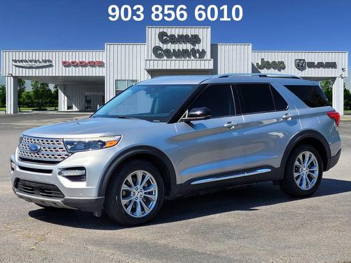 Silver Metallic 2021 Ford Explorer Limited
