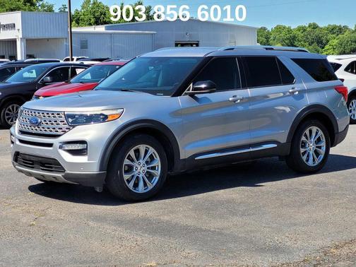 Silver Metallic 2021 Ford Explorer Limited