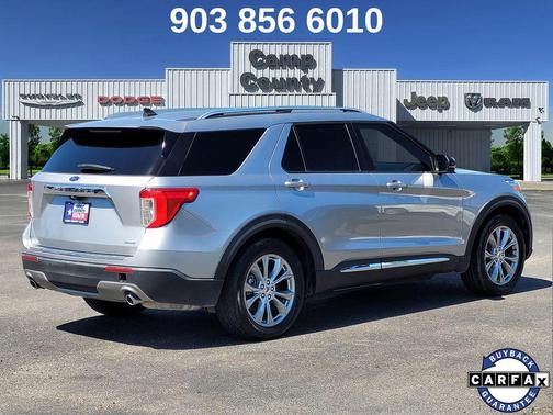 Silver Metallic 2021 Ford Explorer Limited