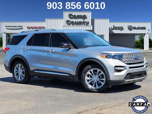 Silver Metallic 2021 Ford Explorer Limited