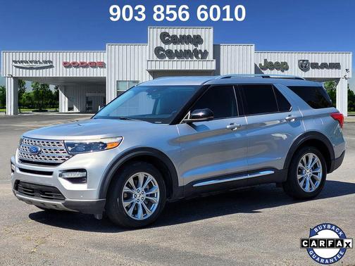 Silver Metallic 2021 Ford Explorer Limited