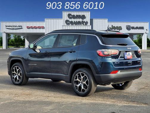 Fathom Blue Pearl Coat 2026 Jeep Compass Limited