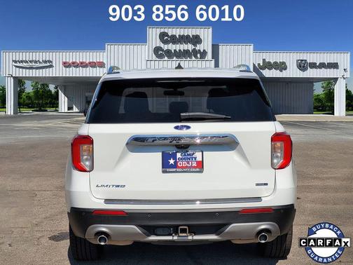 Oxford White 2021 Ford Explorer Limited