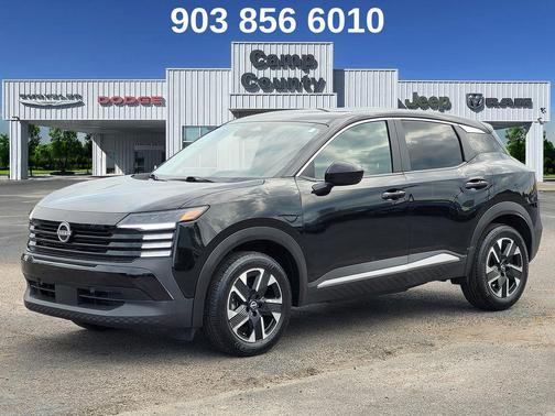 Super Black 2025 Nissan Kicks SV