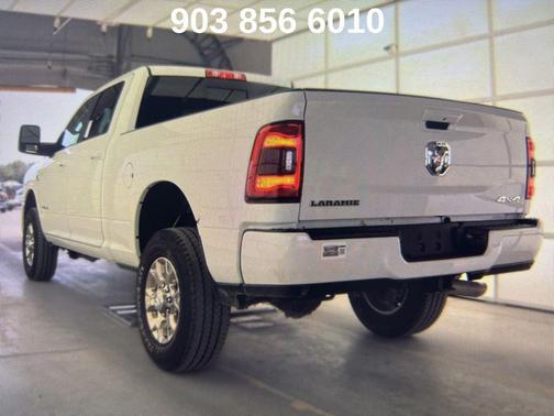 Bright White Clearcoat 2024 RAM 2500 Laramie Crew Cab 4x4 6'4' Box