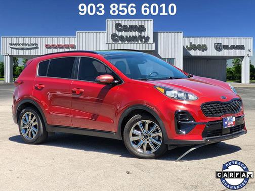 Hyper Red 2022 Kia Sportage S