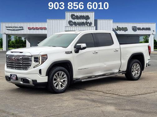 White Frost Tricoat 2022 GMC Sierra 1500 Denali