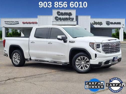 White Frost Tricoat 2022 GMC Sierra 1500 Denali