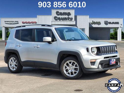 Glacier Metallic Clearcoat 2020 Jeep Renegade Latitude