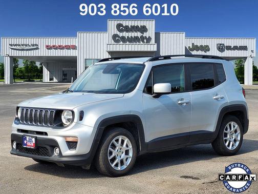 Glacier Metallic Clearcoat 2020 Jeep Renegade Latitude