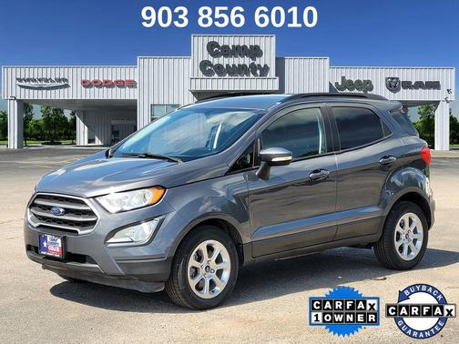 Smoke Metallic 2021 Ford EcoSport SE