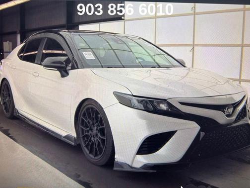Wind Chill Pearl/Midnight Black Metallic 2022 Toyota Camry TRD
