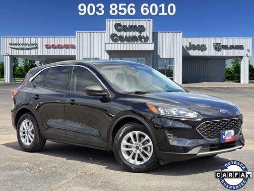 Agate Black Metallic 2022 Ford Escape SE