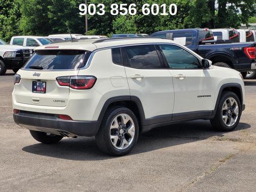 White Clearcoat 2018 Jeep Compass Limited