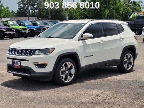 White Clearcoat 2018 Jeep Compass Limited