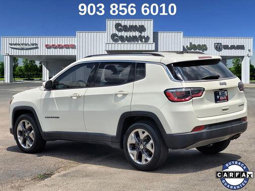 White Clearcoat 2018 Jeep Compass Limited